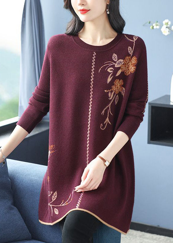Classic Vintage Sweater with a Flattering Fit