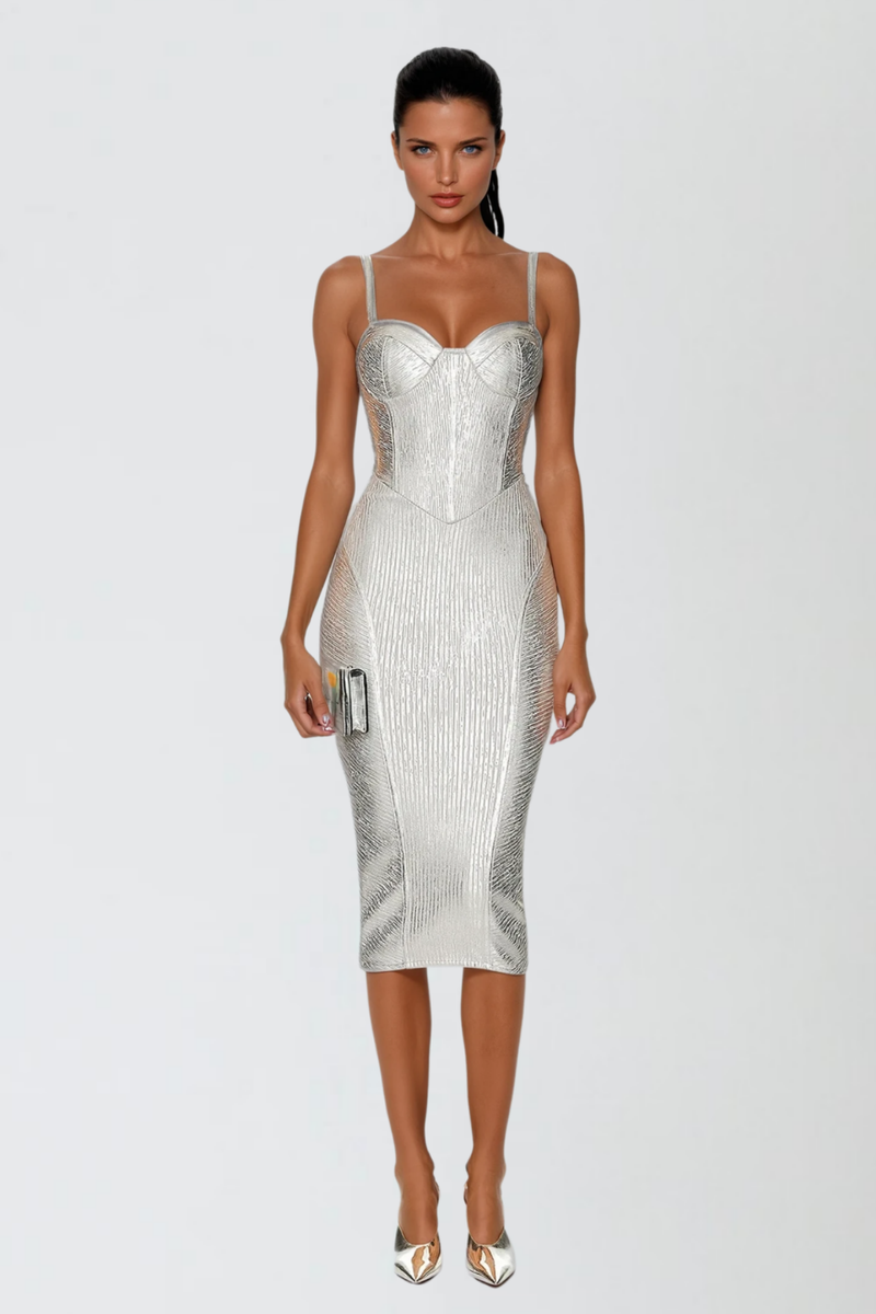 A Vintage Style Dress with Delicate Timeless Details