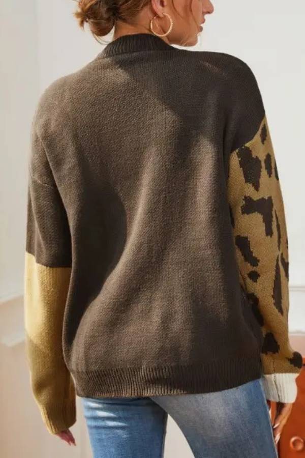 Vintage Inspired Sweater with a Contemporary Edge