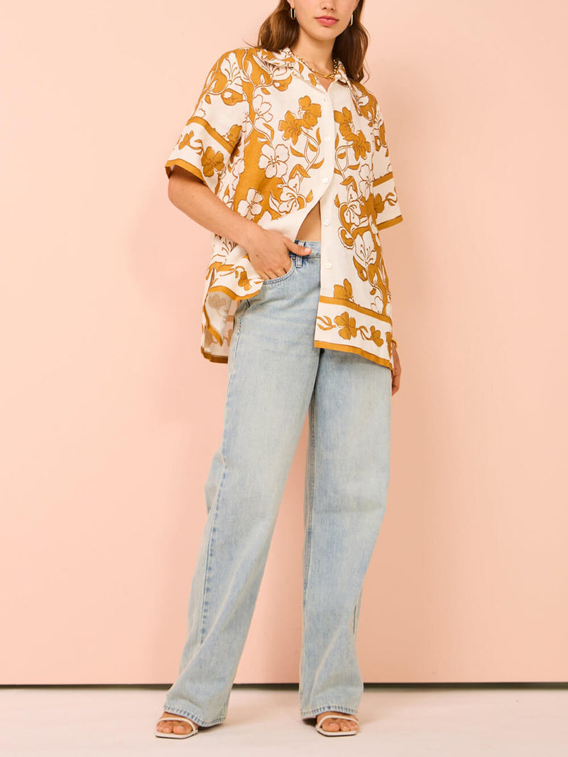 A Vintage Style Shirt with Delicate Timeless Details