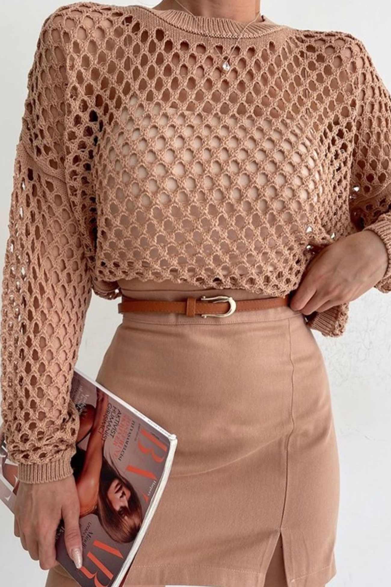 Beautifully Finished Sweater in a Timeless Design