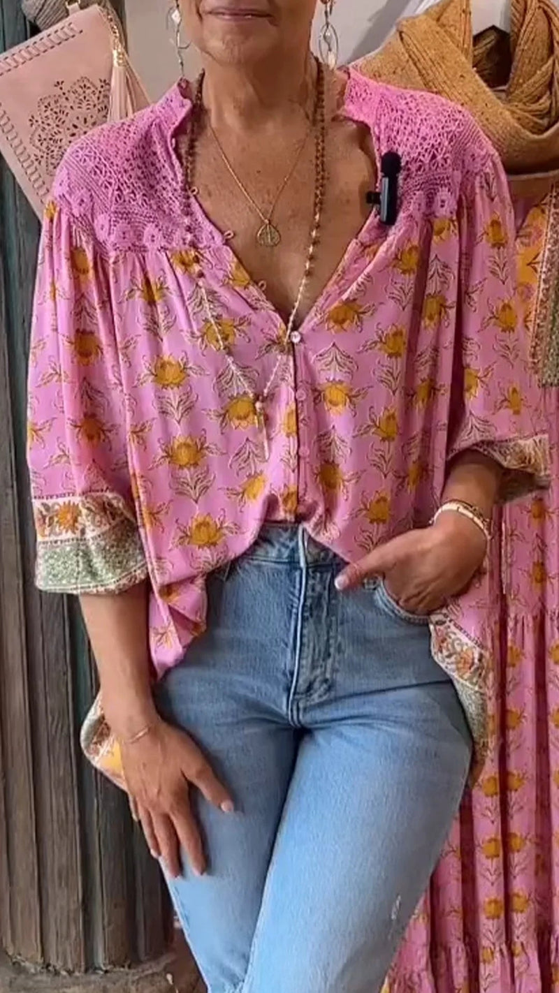 Classic Vintage Top with a Flattering Fit