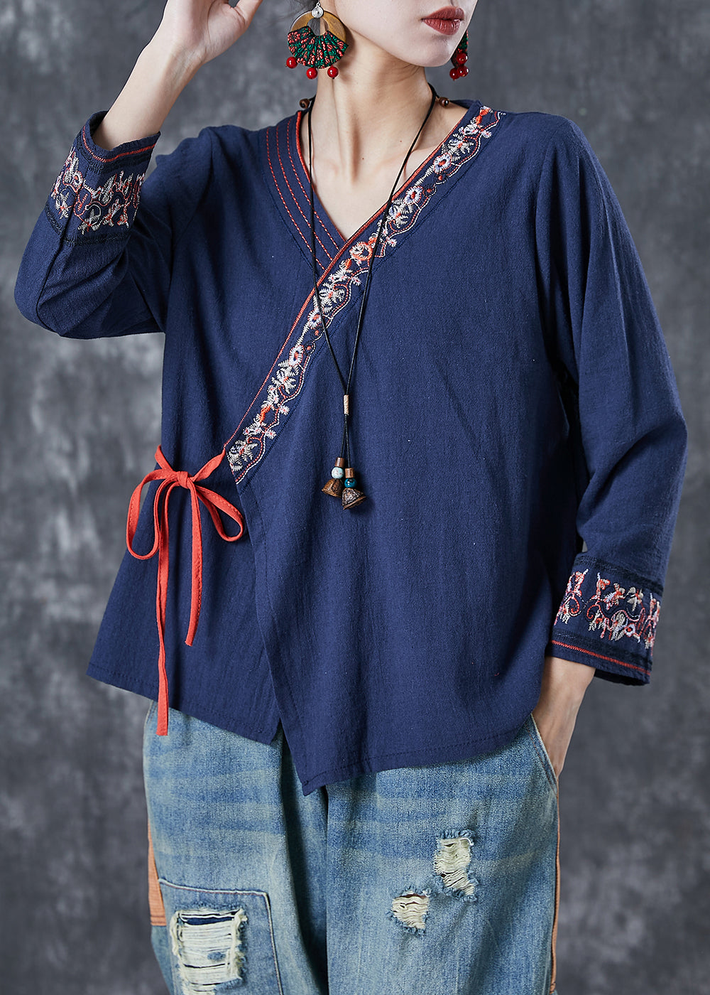 Classic Vintage Blouse with a Flattering Fit