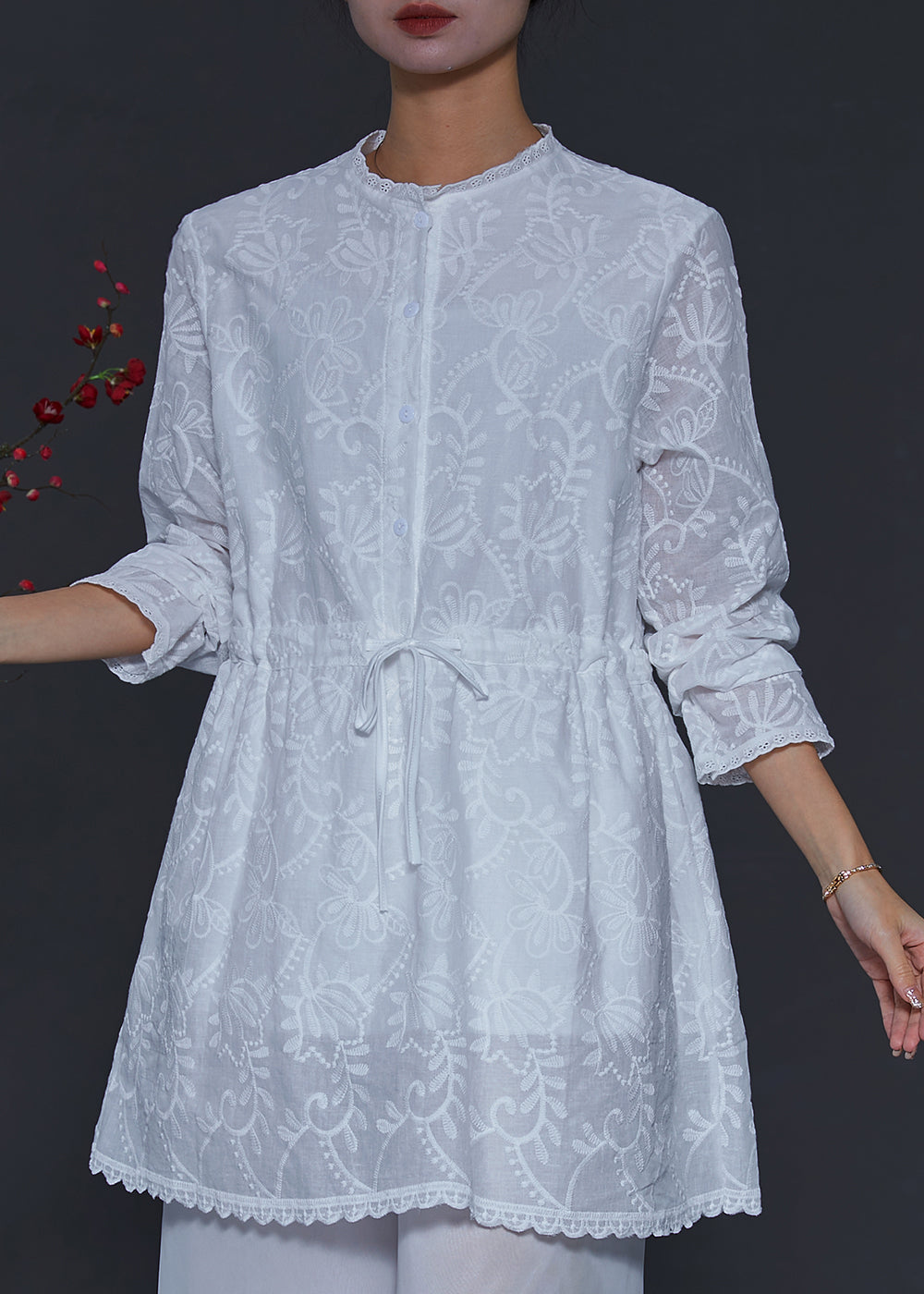 Vintage Inspired Blouse with a Contemporary Edge