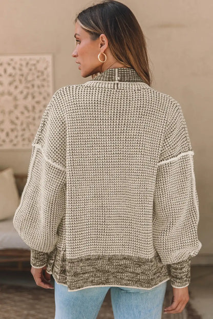 Beautifully Balanced Cardigan with Timeless Character