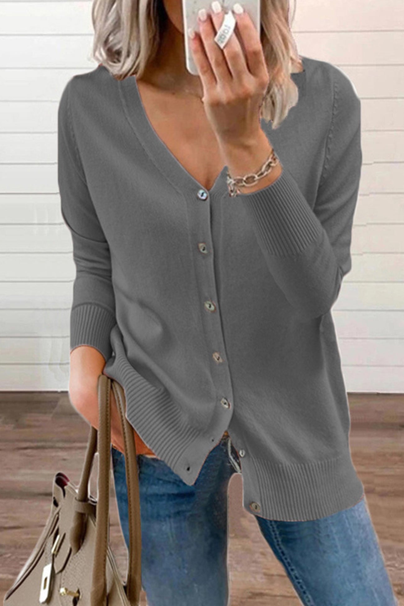 Polished Cardigan with an Effortless Classic Look