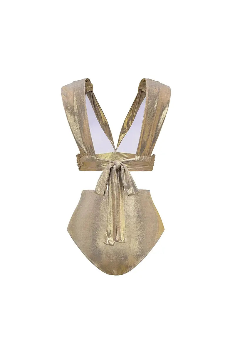 Classic Vintage Bikini with a Flattering Fit