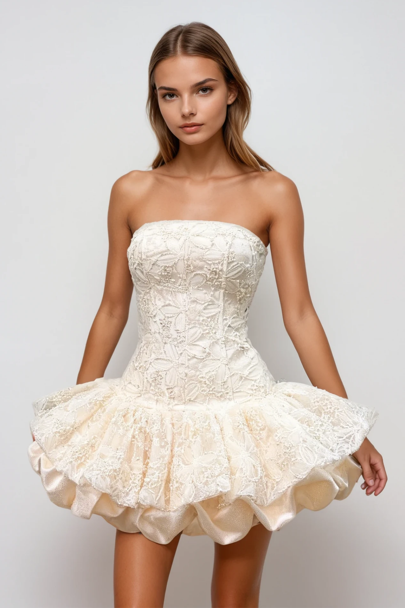 A Vintage Style Dress with Delicate Timeless Details