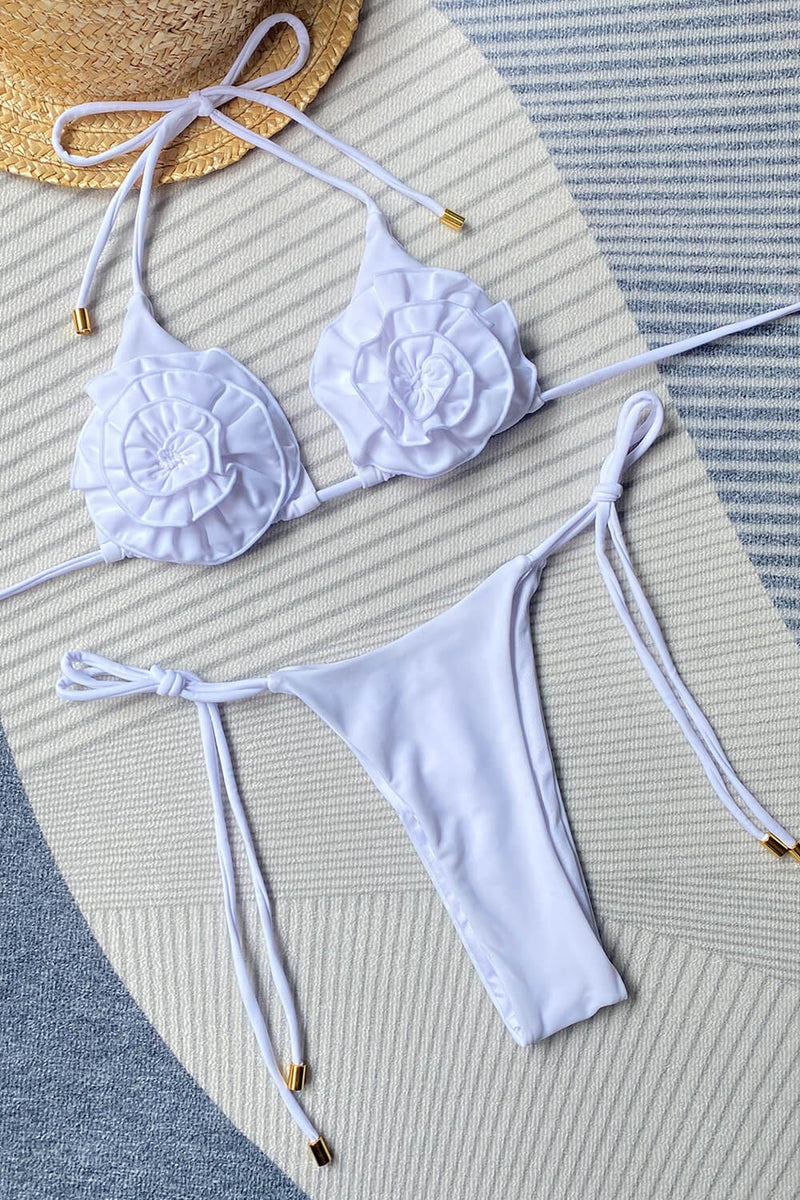 Classic Vintage Bikini with a Flattering Fit