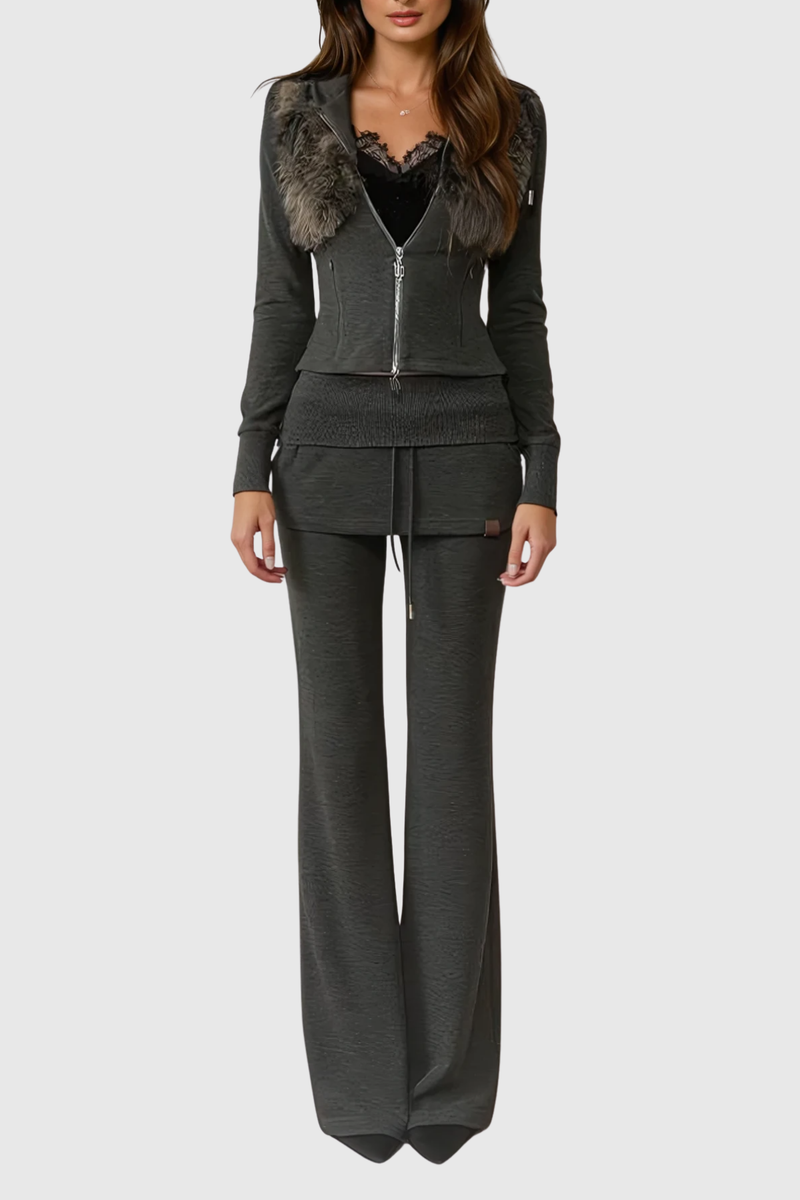 A Vintage Style Pants with Delicate Timeless Details