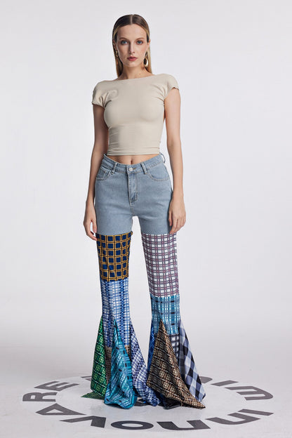 A Vintage Style Pants with Delicate Timeless Details