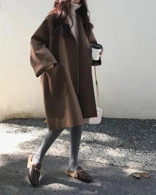 Gracefully Styled Coat for Any Occasion