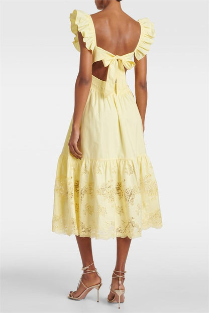 A Vintage Style Dress with Delicate Timeless Details
