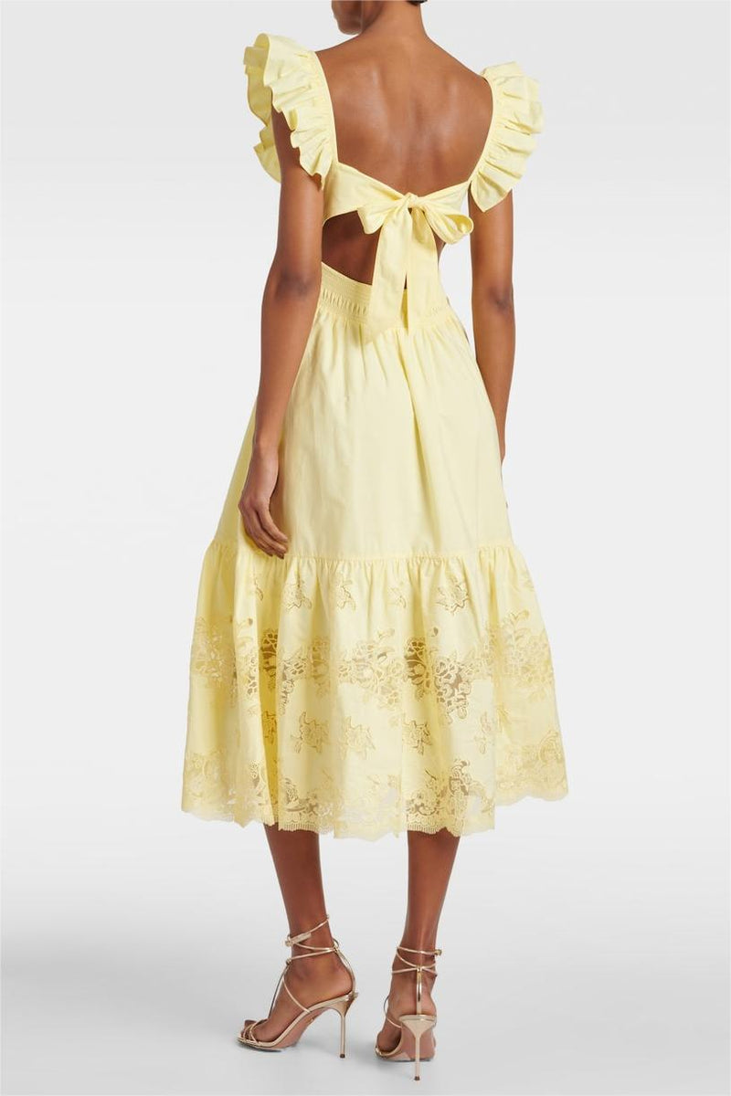 A Vintage Style Dress with Delicate Timeless Details