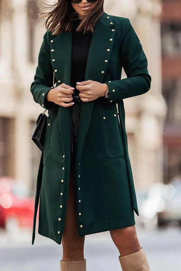 Classic Vintage Coat with a Flattering Fit