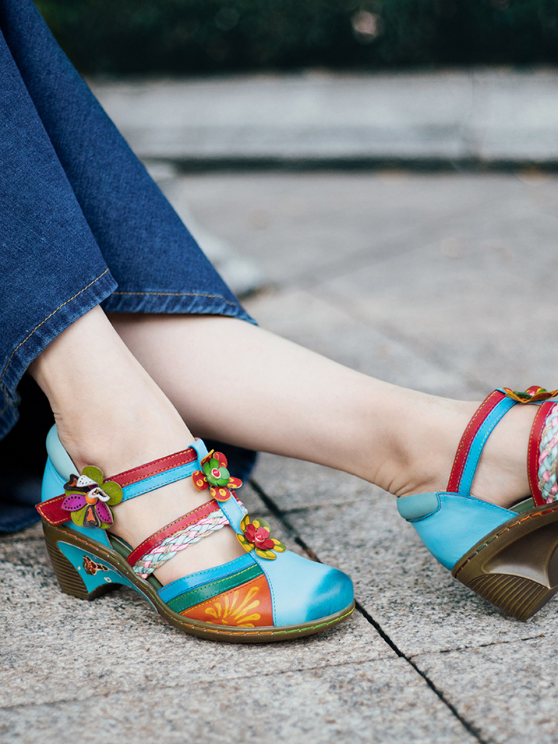 Vintage Inspired Sandals with a Contemporary Edge