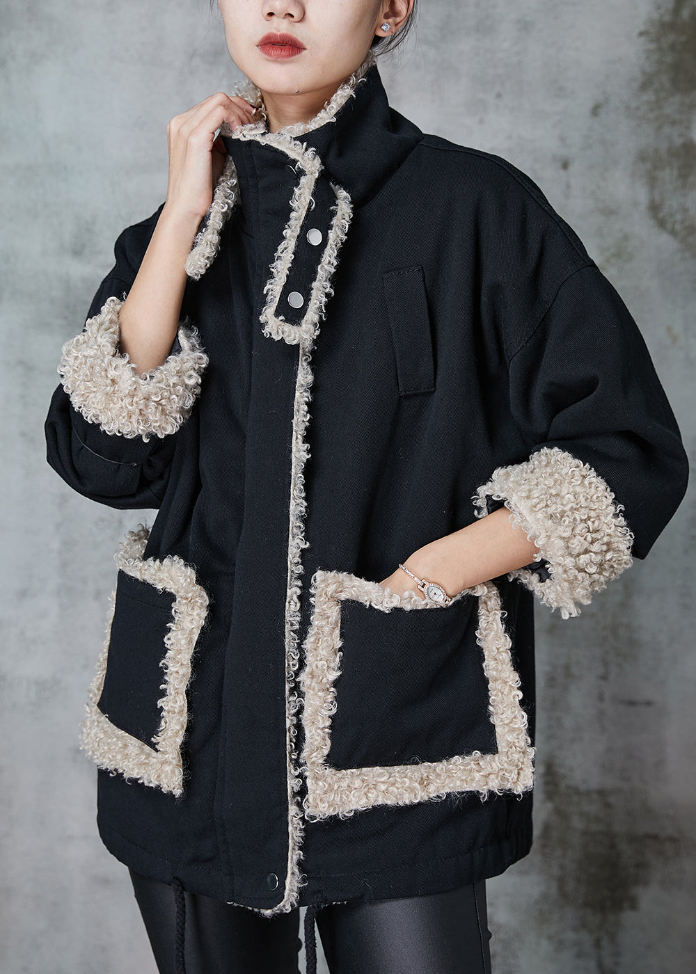 A Vintage Style Coat with Delicate Timeless Details