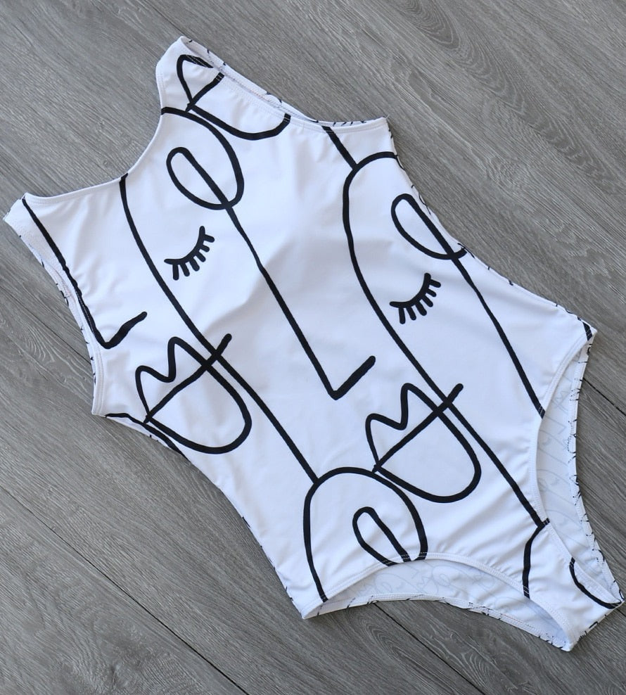 Beautifully Finished Swimsuit in a Timeless Design