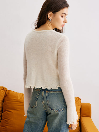 Classic Vintage Cardigan with a Flattering Fit
