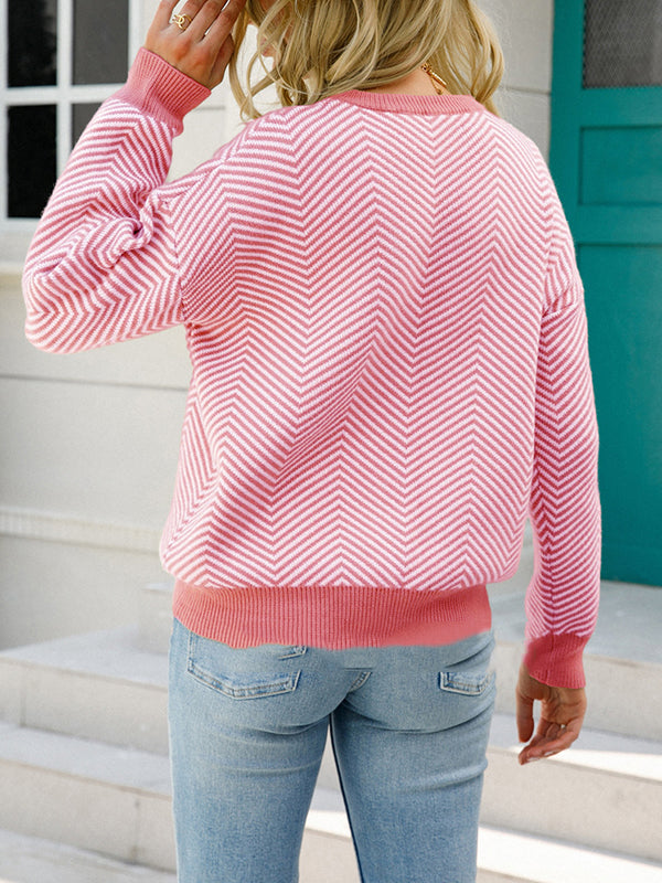 A Vintage Style Sweater with Delicate Timeless Details