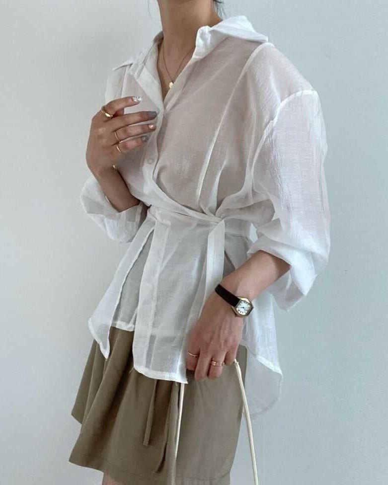 A Vintage Style Blouse with Delicate Timeless Details