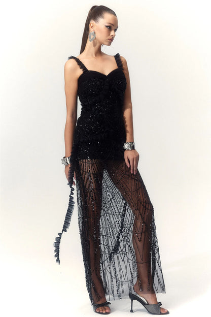 A Vintage Style Dress with Delicate Timeless Details