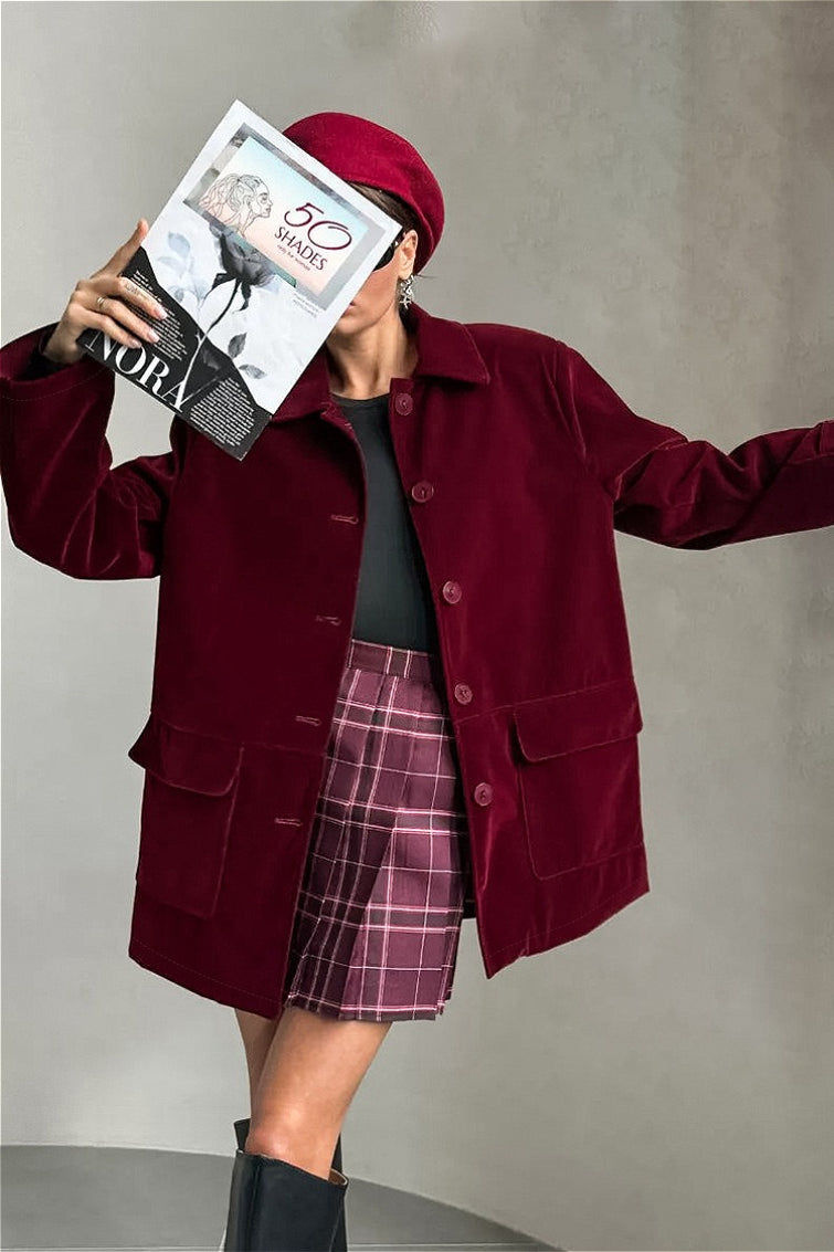 Classic Vintage Coat with a Flattering Fit