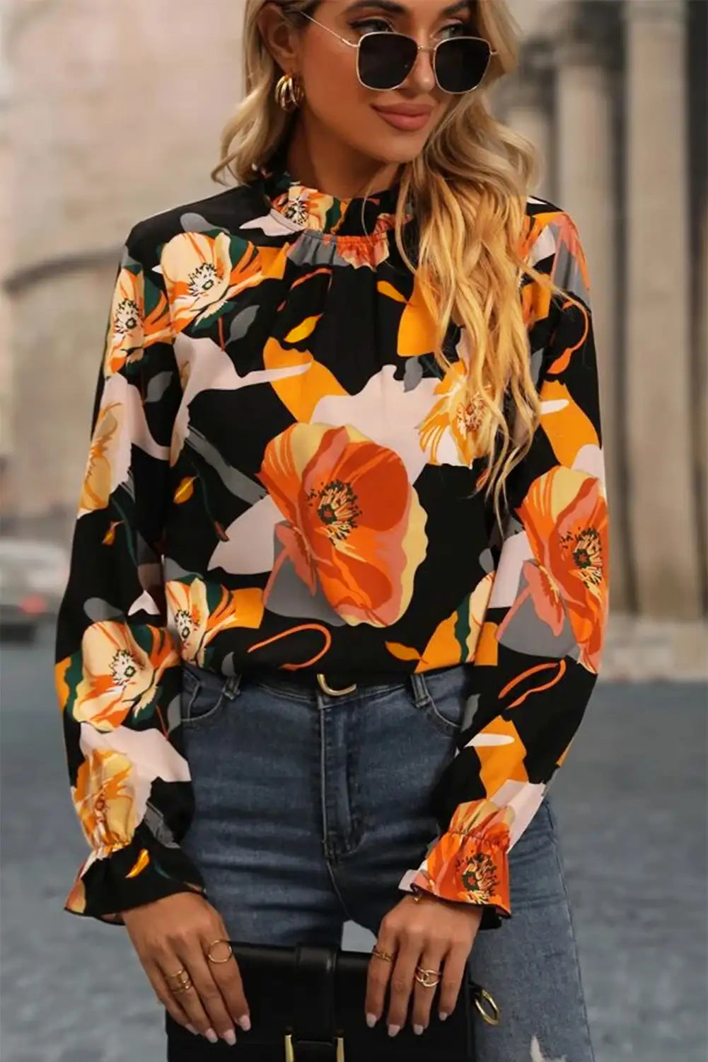 Vintage Inspired Blouse with a Contemporary Edge