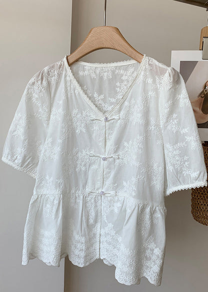 A Vintage Style Shirt with Delicate Timeless Details