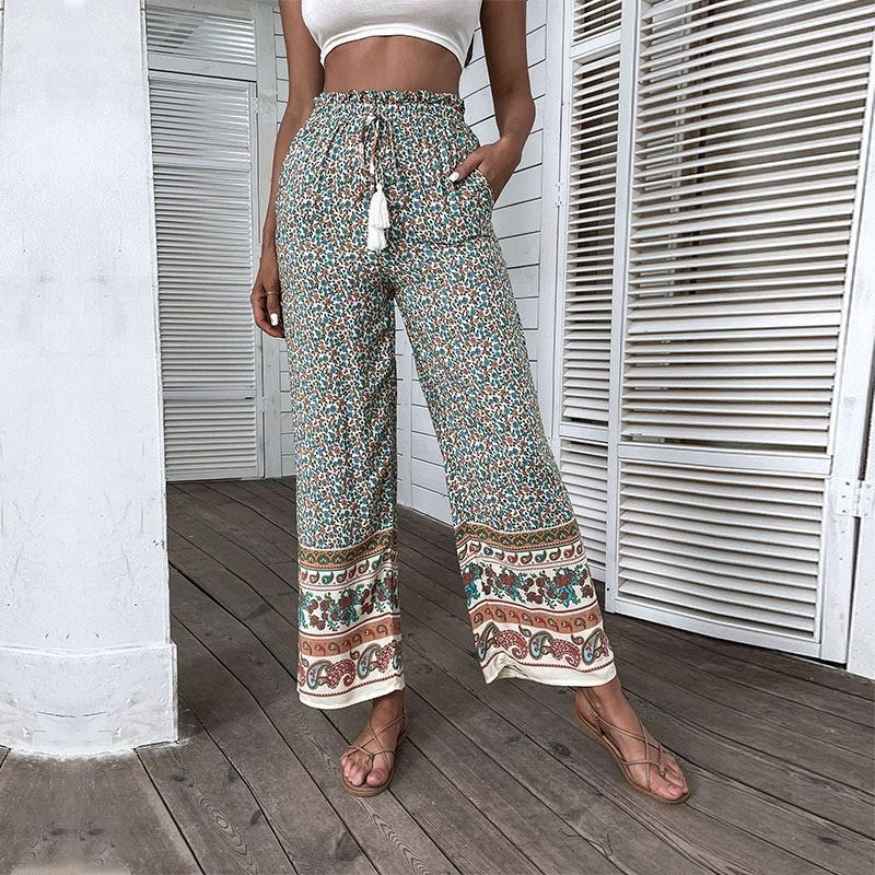A Vintage Style Pants with Delicate Timeless Details