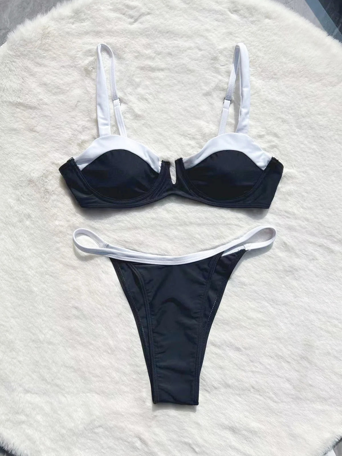 Vintage Inspired Bikini with a Contemporary Edge