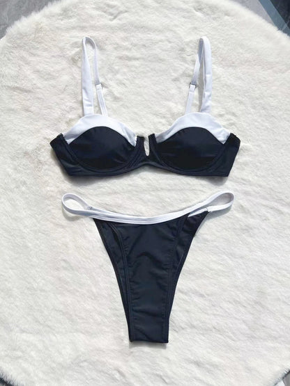 Vintage Inspired Bikini with a Contemporary Edge