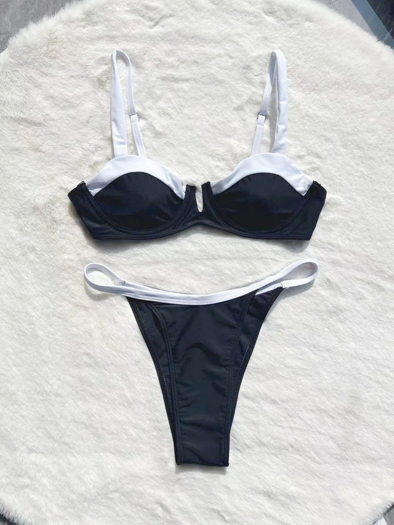 Vintage Inspired Bikini with a Contemporary Edge