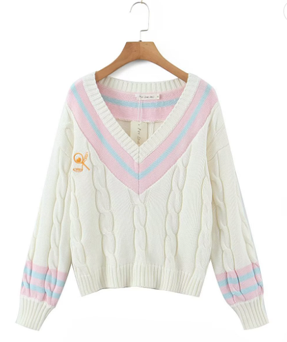 Vintage Inspired Pullover with a Contemporary Edge