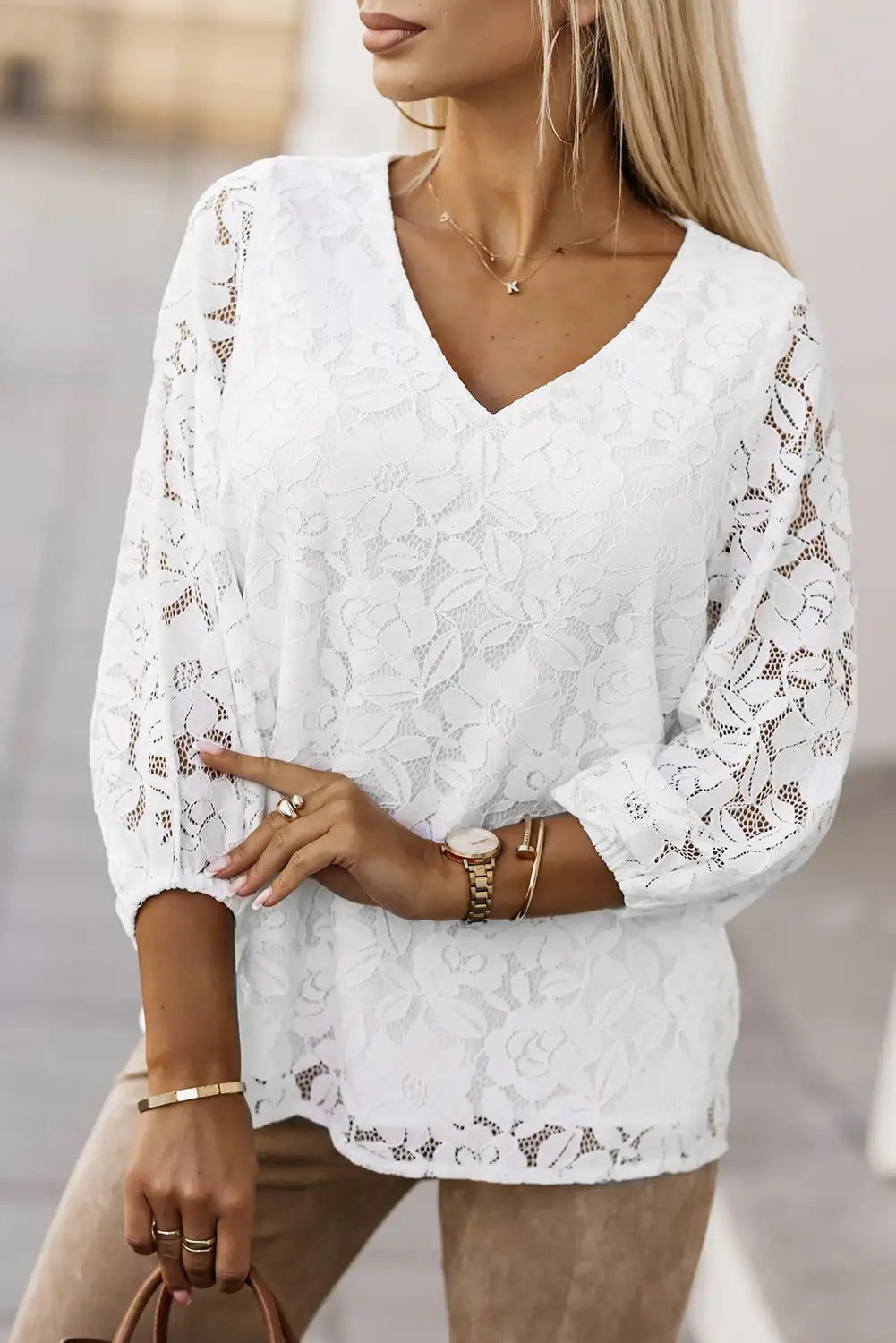 Polished Top with an Effortless Classic Look