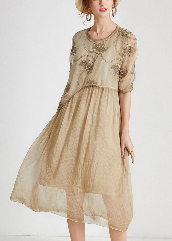 A Vintage Style Dress with Delicate Timeless Details