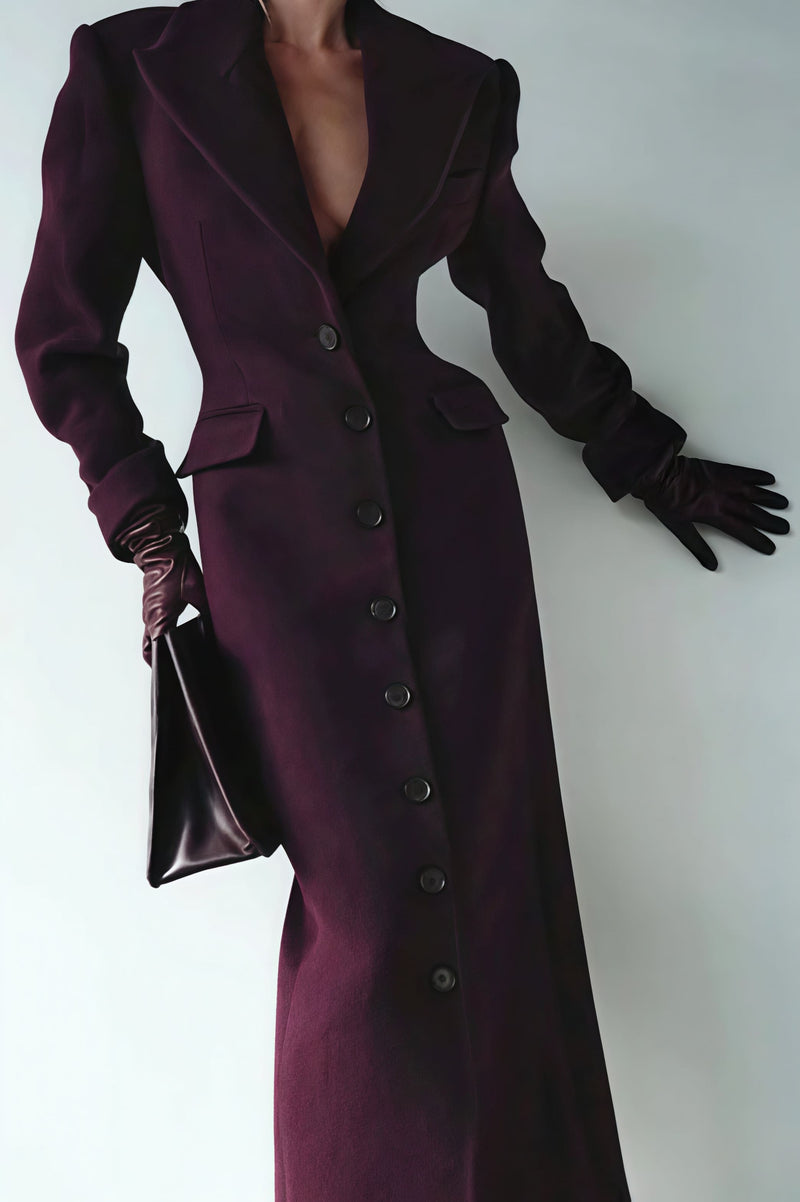 Classic Vintage Coat with a Flattering Fit