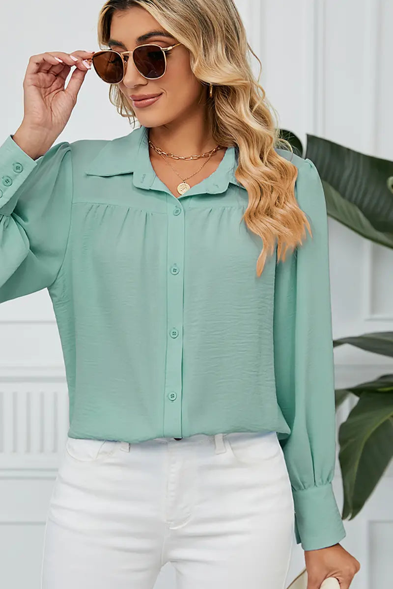 A Vintage Style Shirt with Delicate Timeless Details