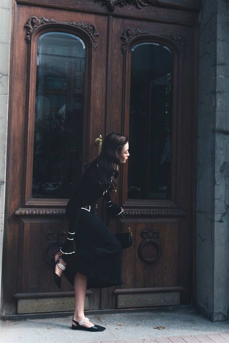 A Vintage Style Dress with Delicate Timeless Details