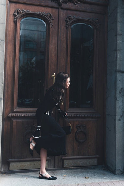 A Vintage Style Dress with Delicate Timeless Details