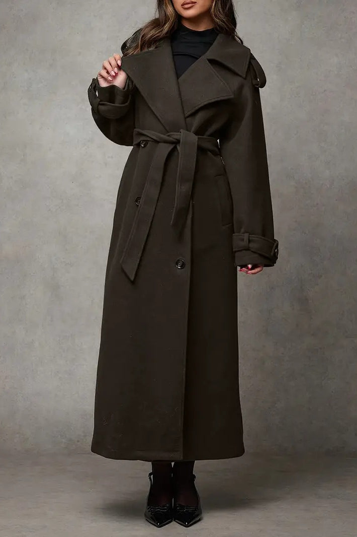A Vintage Style Coat with Delicate Timeless Details