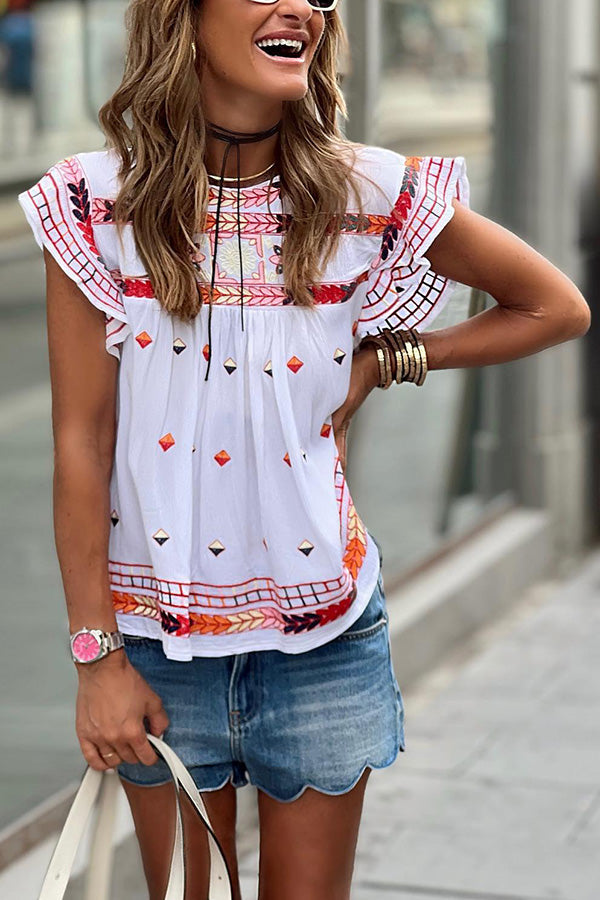 A Vintage Style Shirt with Delicate Timeless Details