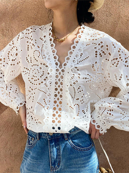 Beautifully Balanced Blouse with Timeless Character