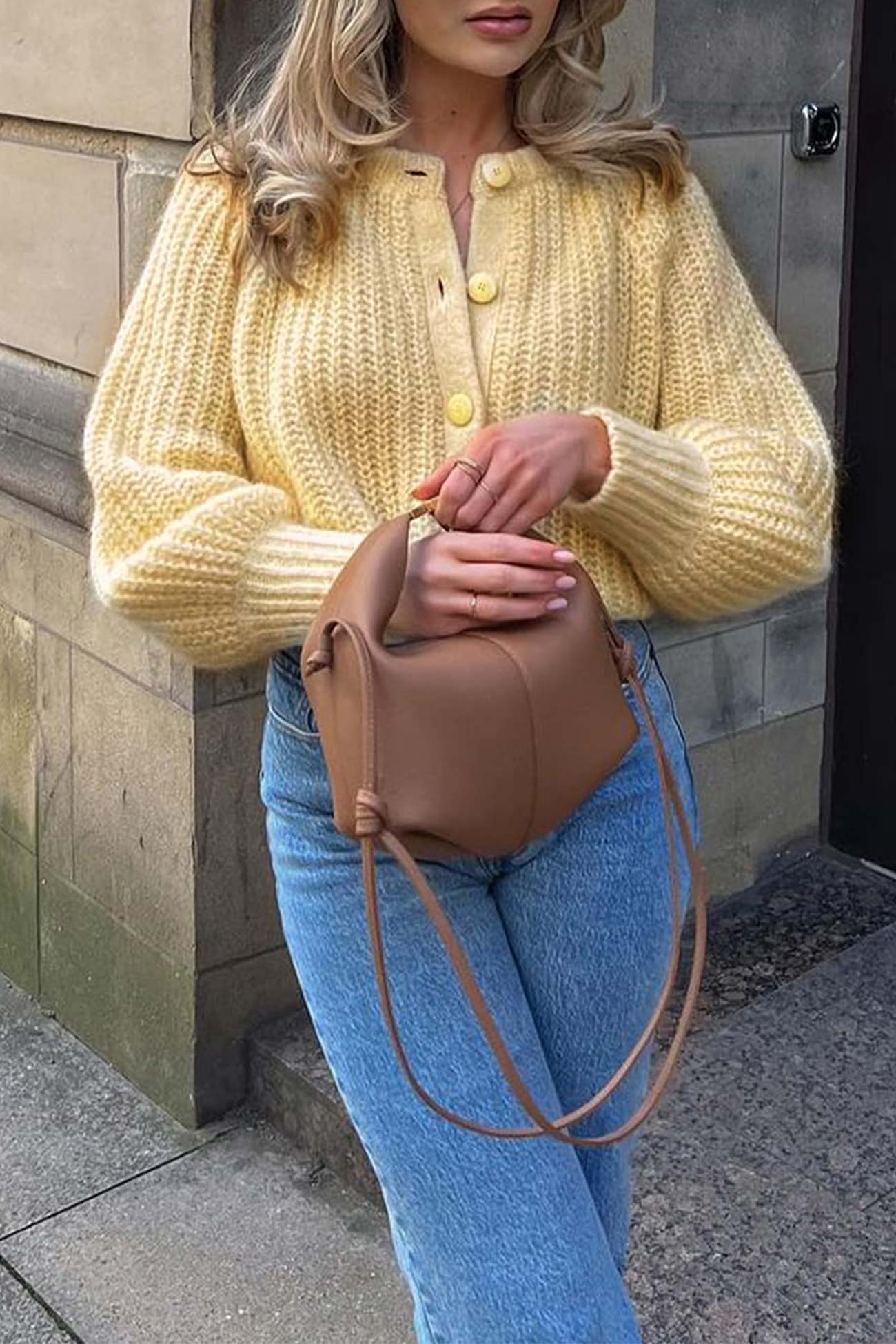 A Vintage Style Cardigan with Delicate Timeless Details