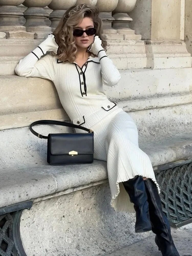 A Vintage Style Dress with Delicate Timeless Details