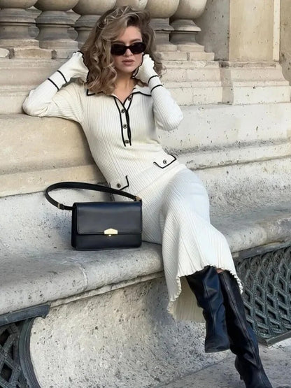 A Vintage Style Dress with Delicate Timeless Details