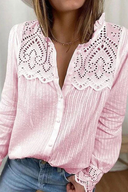 A Vintage Style Blouse with Delicate Timeless Details