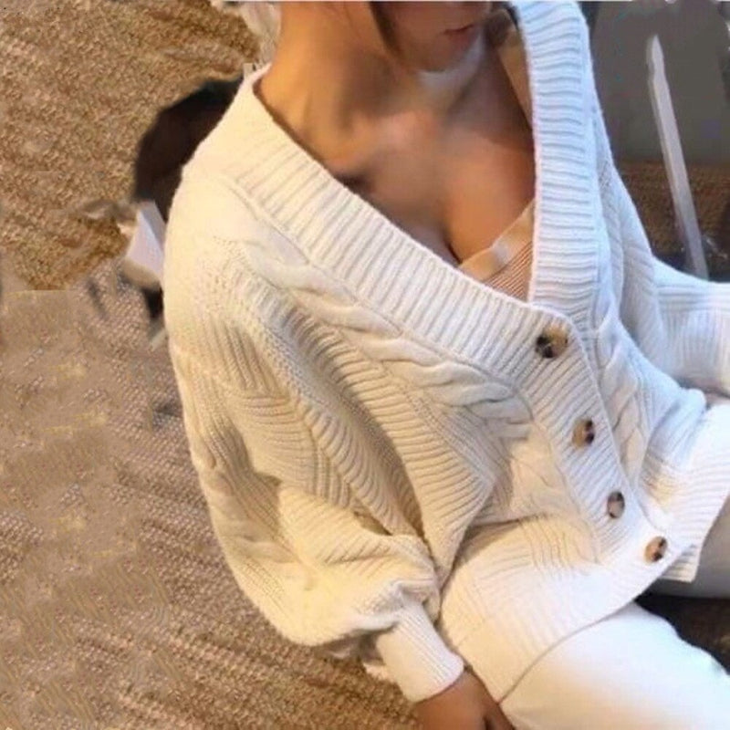 Classic Vintage Cardigan with a Flattering Fit