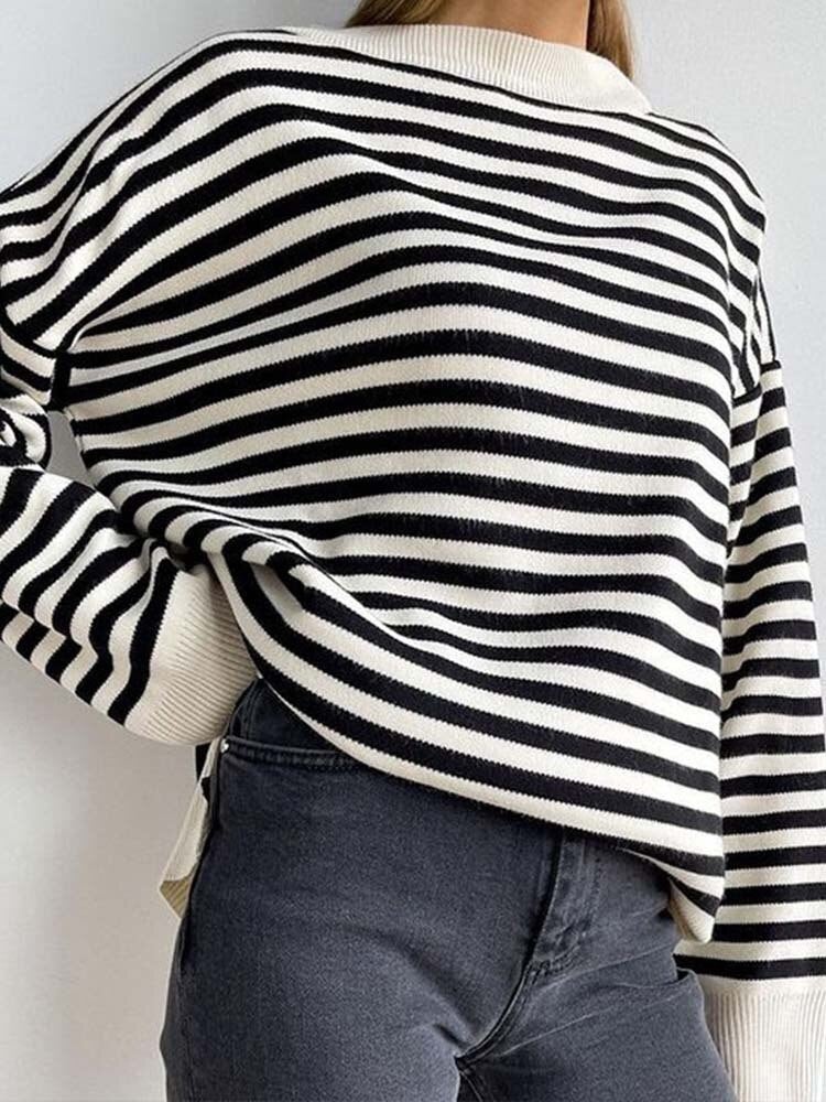 Well Tailored Sweater with a Graceful Silhouette