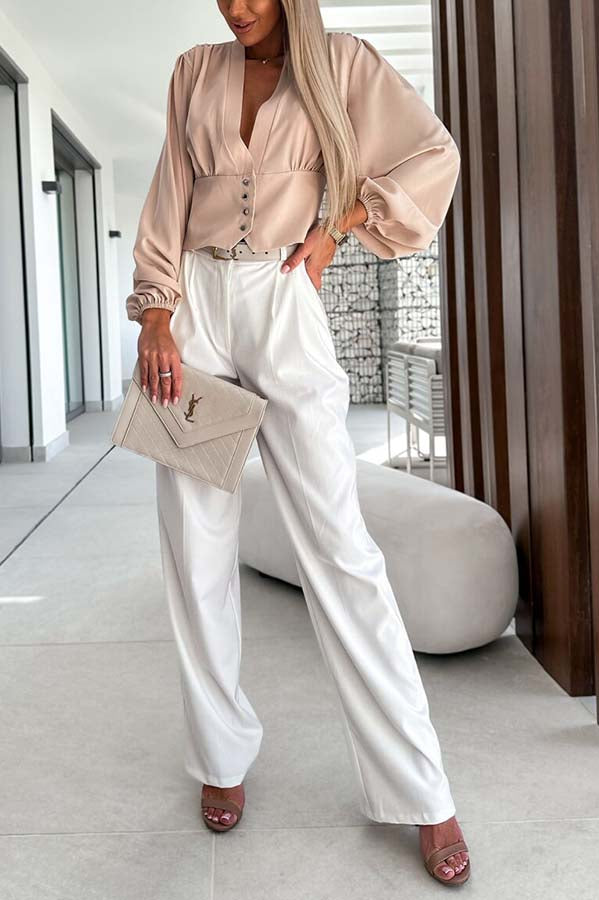 A Vintage Style Blouse with Delicate Timeless Details
